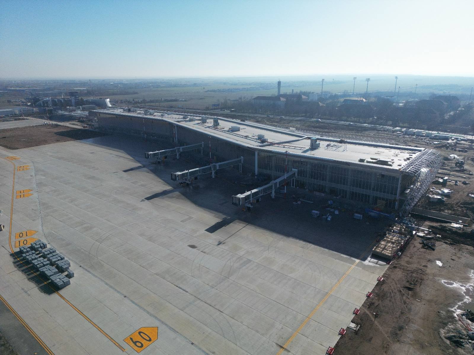 Lucrările la Aeroportul Internațional Craiova se apropie de final. Cum arată noul terminal de peste 100 de milioane de euro