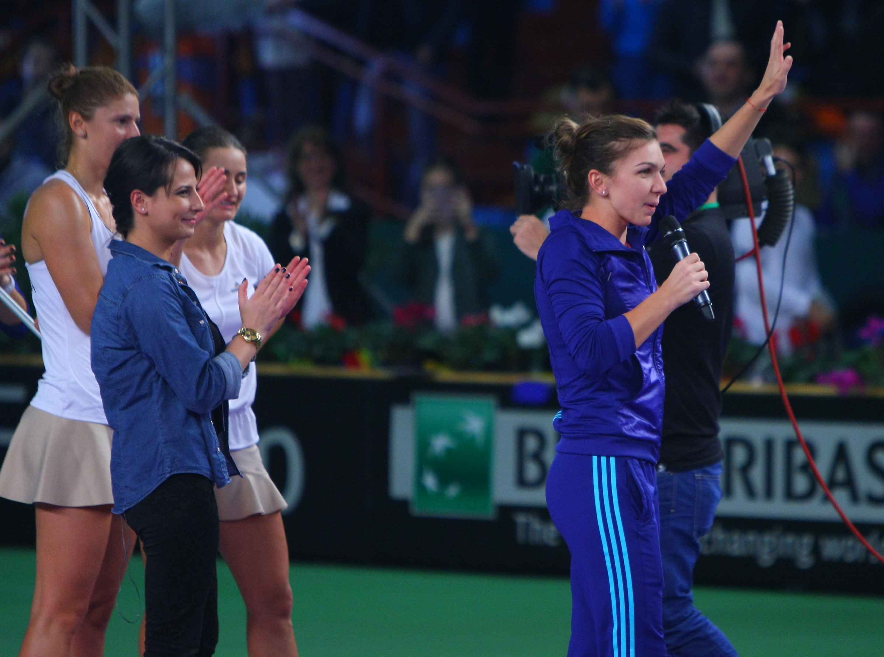 Fed Cup: România - Spania 3-2. Tricolorele sunt în play-off!!! / GALERIE FOTO
