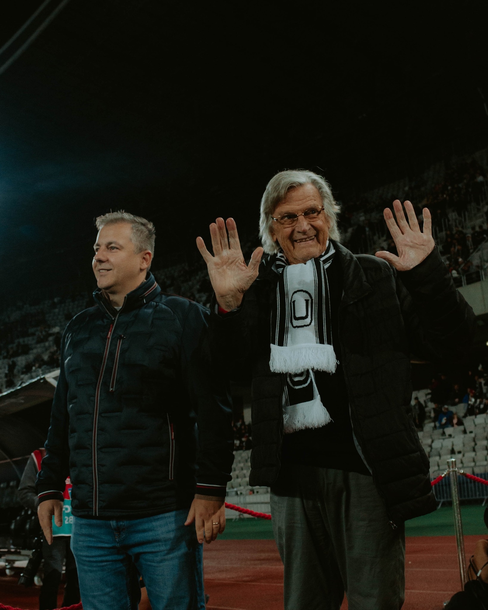 Cum a apărut Florin Piersic la derby-ul U Cluj - CFR. „Mărgelatu” a fost în tribune