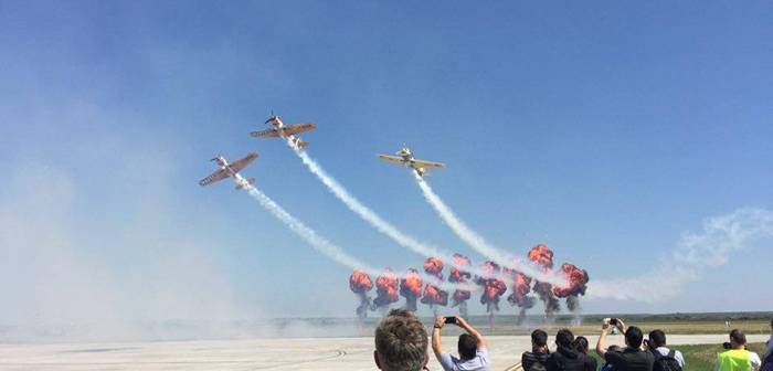 Spectacol pe cerul Timișoarei la Air Show 2016