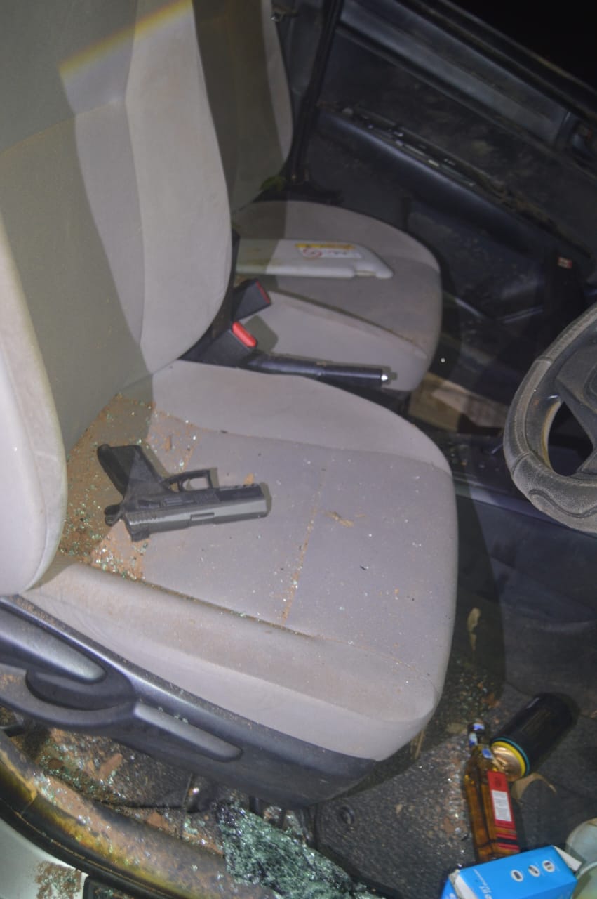 Recovered firearm belonging to Willis Ayieko