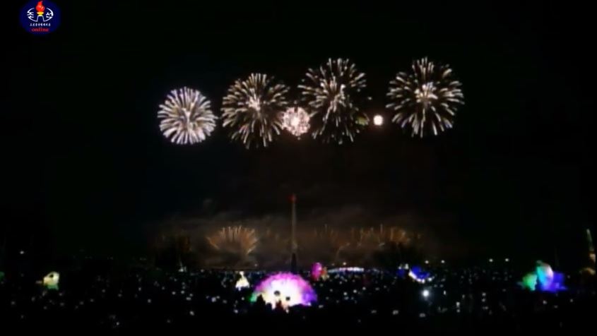 VIDEO, FOTO| Coreea de Nord a intrat în 2018. Foc de artificii spectaculos la Phenian