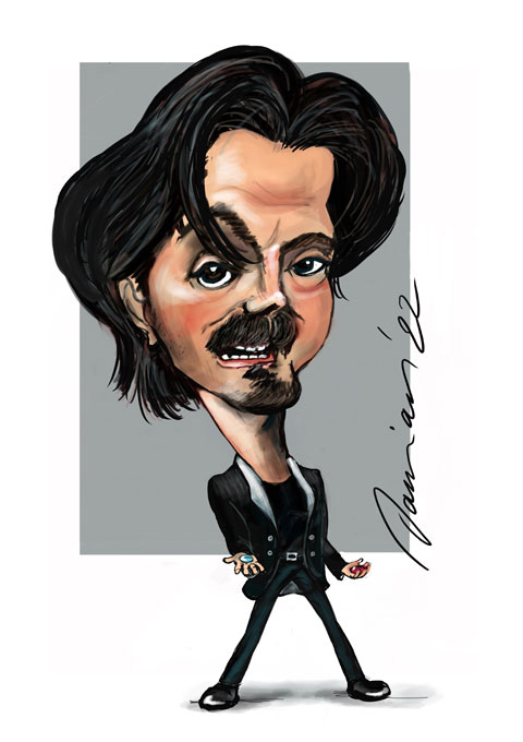 Marius Damian, coprezentatorul America Express, expune peste 200 de caricaturi. „M-au atras mereu chipurile și expresiile oamenilor”