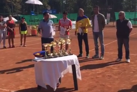 Campionatele Naționale de Tenis ale României. Un antrenor, Victor Crivoi, a câștigat titlul la simplu! GALERIE FOTO