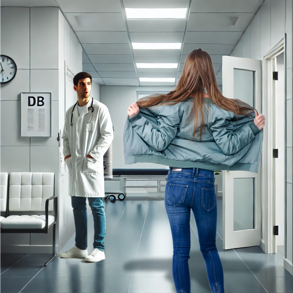 Meztelenre vetkőzve zaklatta a nő az életét megmentő orvost - Megjelent a doktor munkahelyén, beült a kocsijába