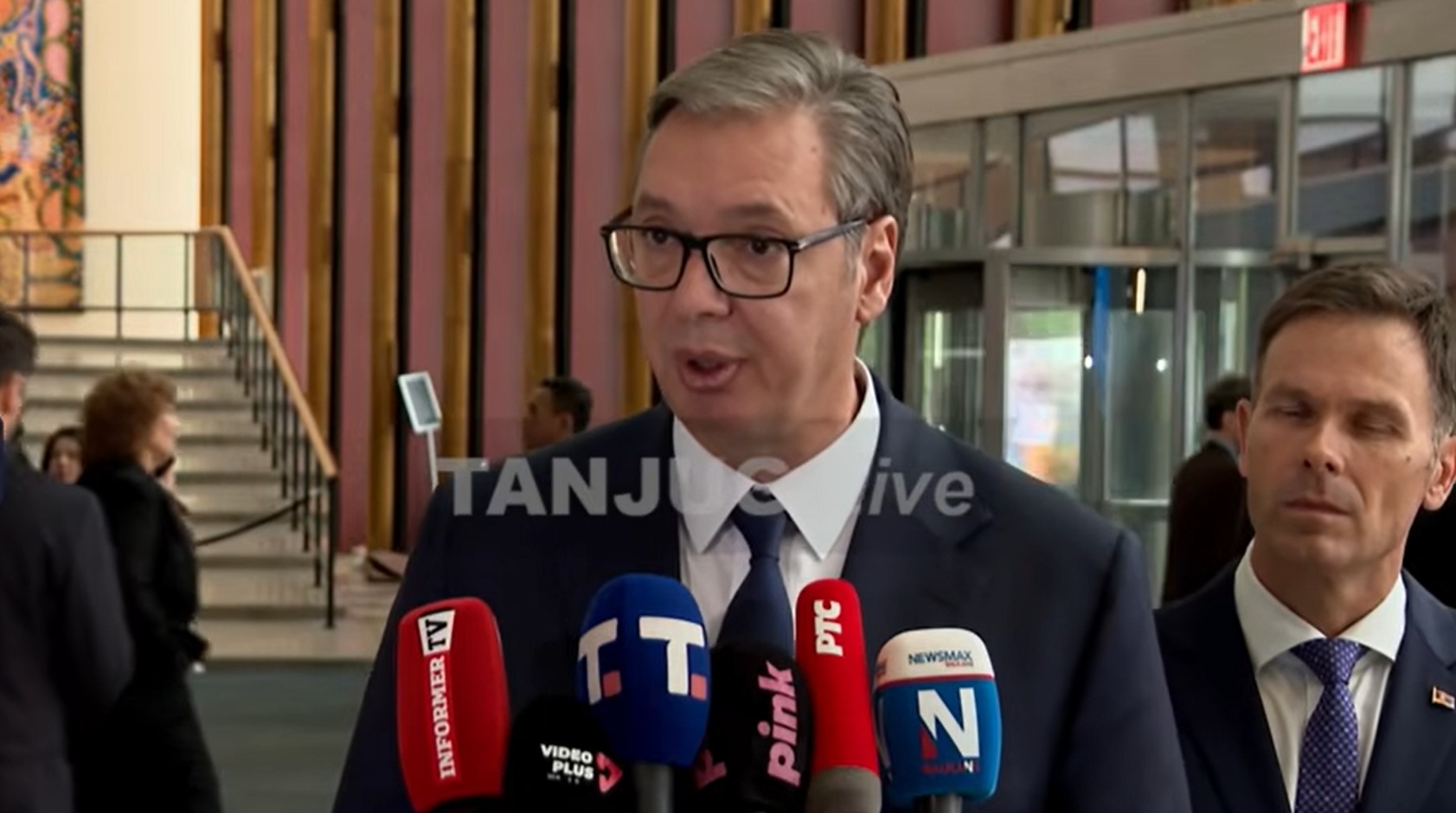 Vučić o Hrvatskoj iz Njujorka; Antić o ustaškom nasleđu