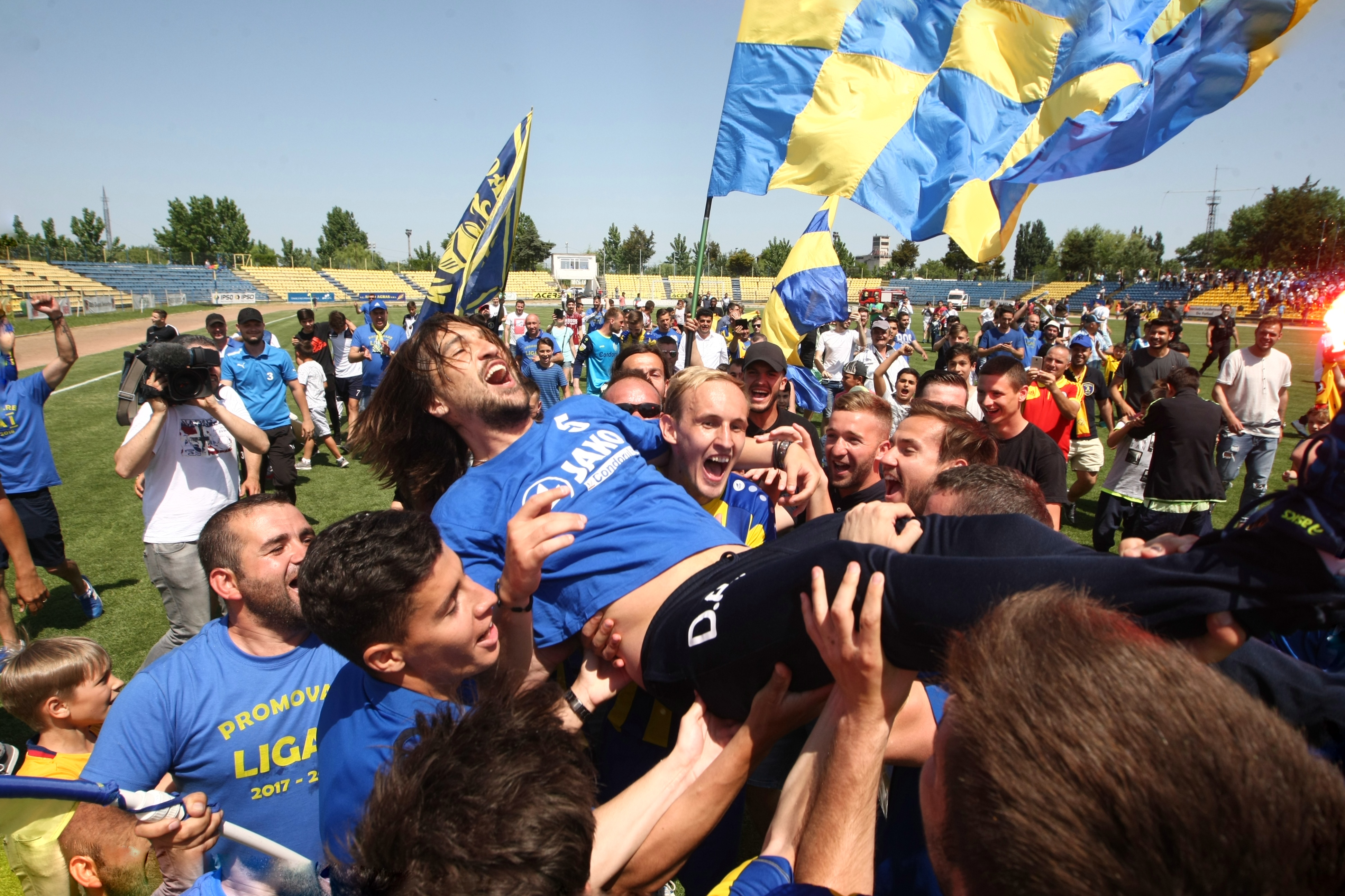 Liga 2 la fotbal, etapa 33. Dunărea Călărași a promovat matematic în Liga 1. Chindia a remizat la Mioveni. Clasament