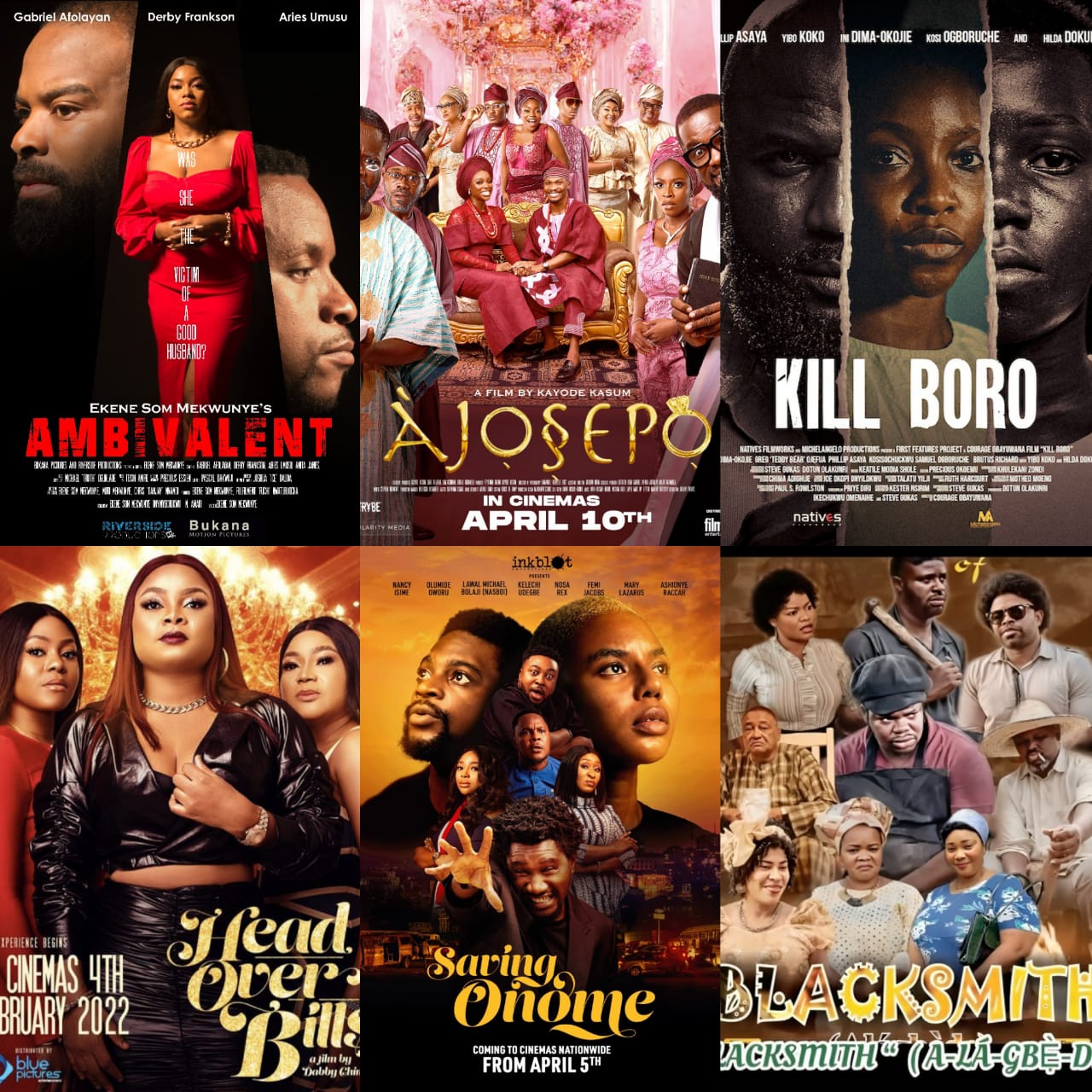 These Nollywood movies are debuting in cinemas or streaming this April