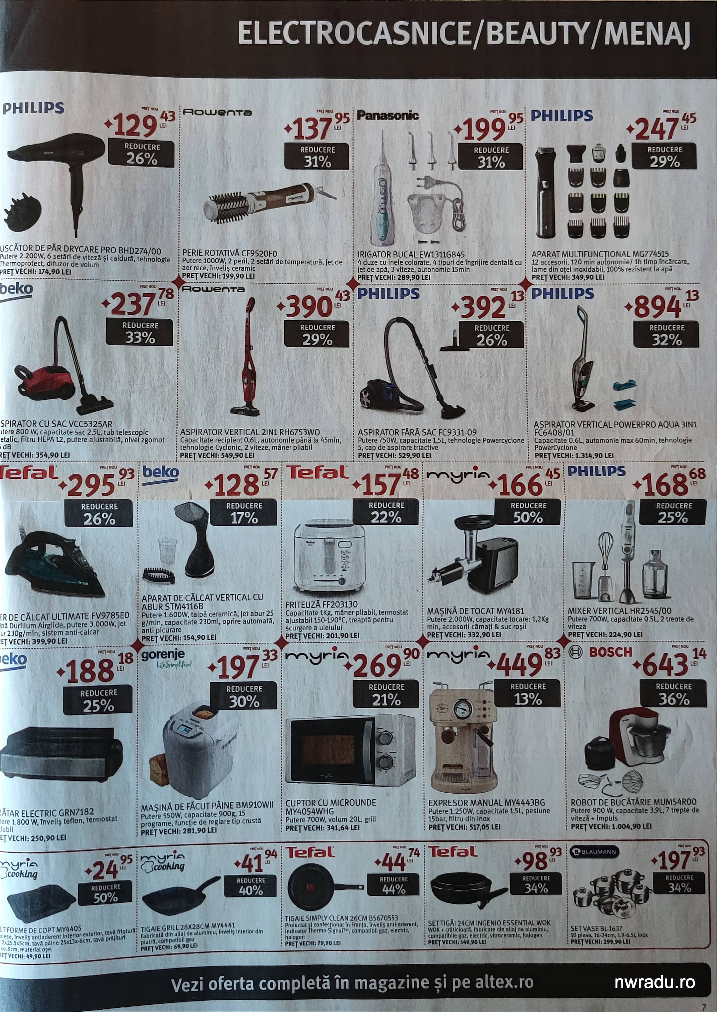 Catalogul ofertelor Altex de Black Friday 2021. Reducerile au început pe 28 octombrie