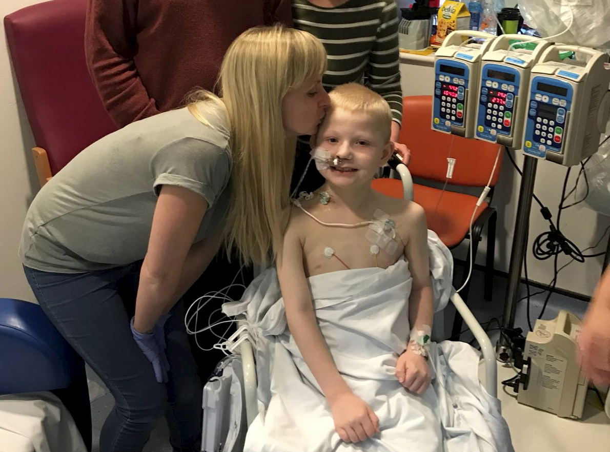 FOTO | Povestea copilului care a primit 5 organe într-o singură operație de transplant