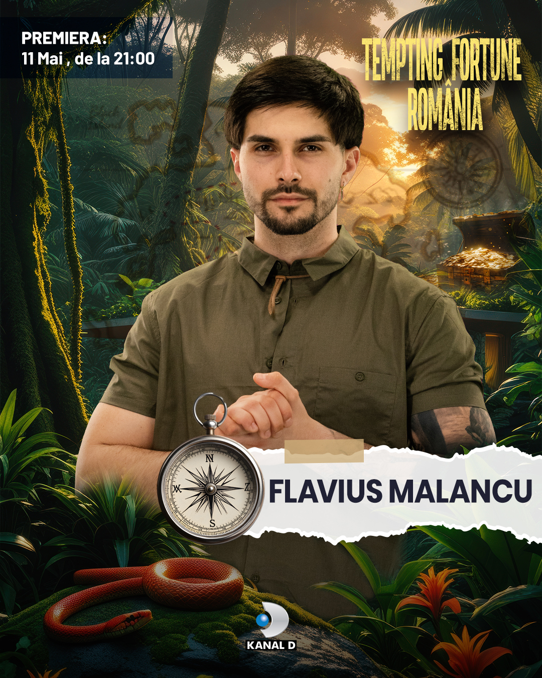Lista completă a concurenților de la Tempting Fortune România. Deea Maxer, Tavi Clonda și Jean Gavril sunt printre participanți
