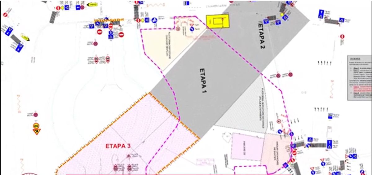 Cum se va circula în Piaţa Unirii, în perioada lucrărilor de consolidare a planşeului
