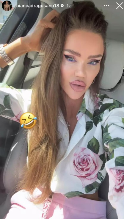 Cum arată Bianca Drăgușanu fără filtre. S-a filmat și a postat imaginile pe Instagram: „Am 1.80 m, 55 de kilograme”