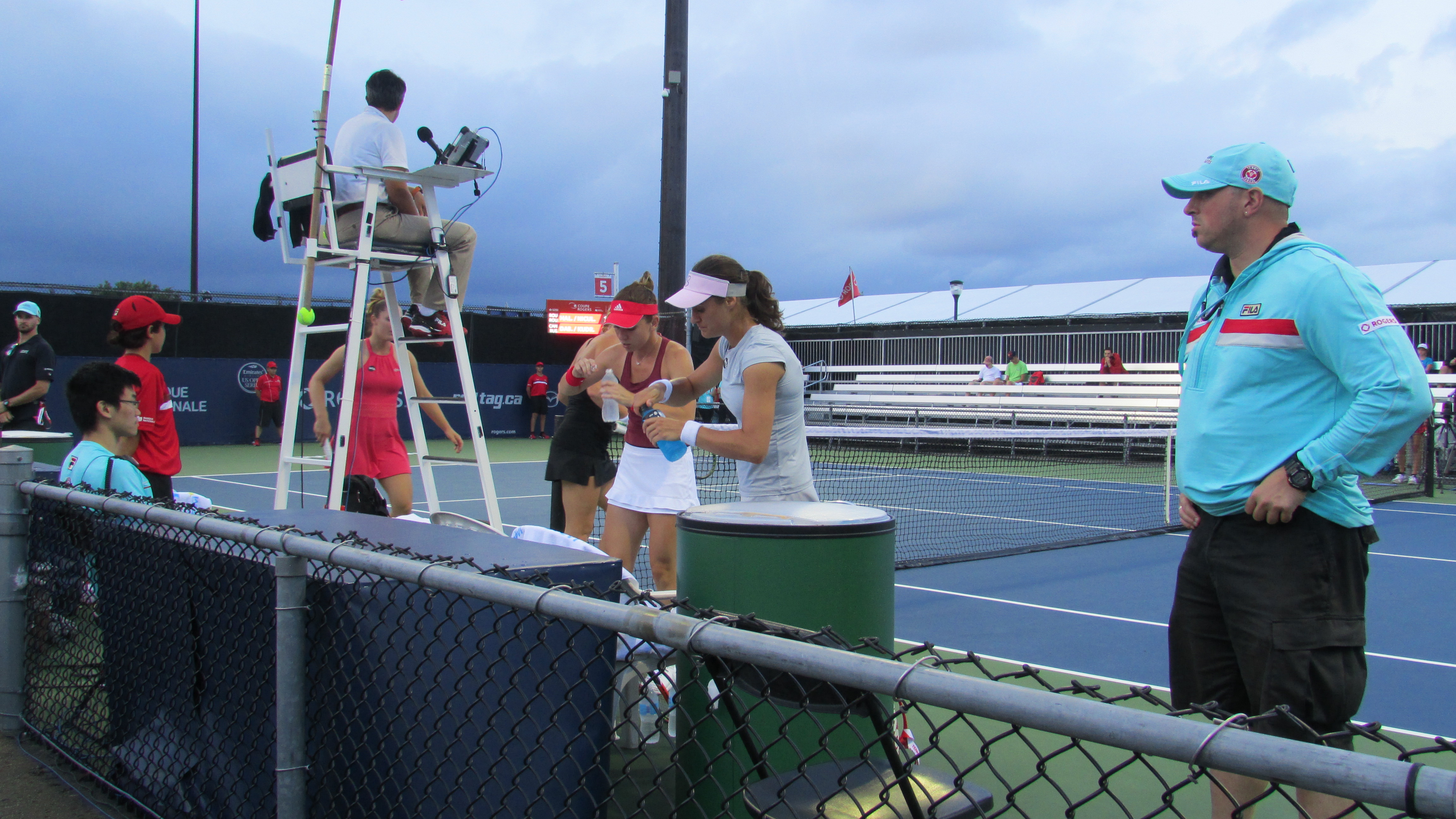 Tenis. Halep și Niculescu au jucat în anonimat, la Rogers Cup  / GALERIE FOTO EXCLUSIVĂ & VIDEO