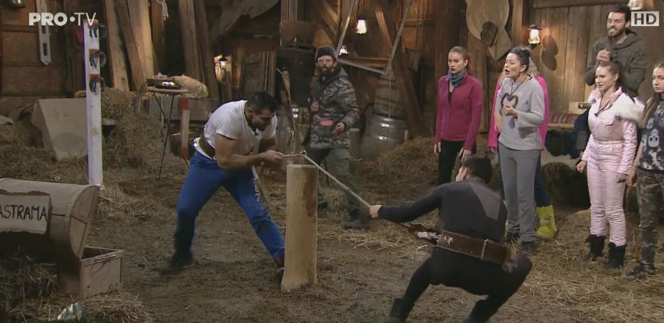 Ce au făcut Brigitte Sfăt și Florin Pastramă în baie, după ce el a pierdut duelul pentru postul de fermier șef | FOTO