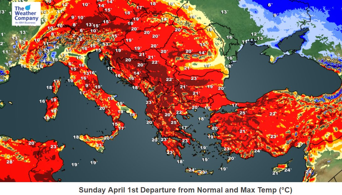 FOTO | Meteorologii din Marea Britanie anunță schimbări de temperaturi în România de Paște și Florii