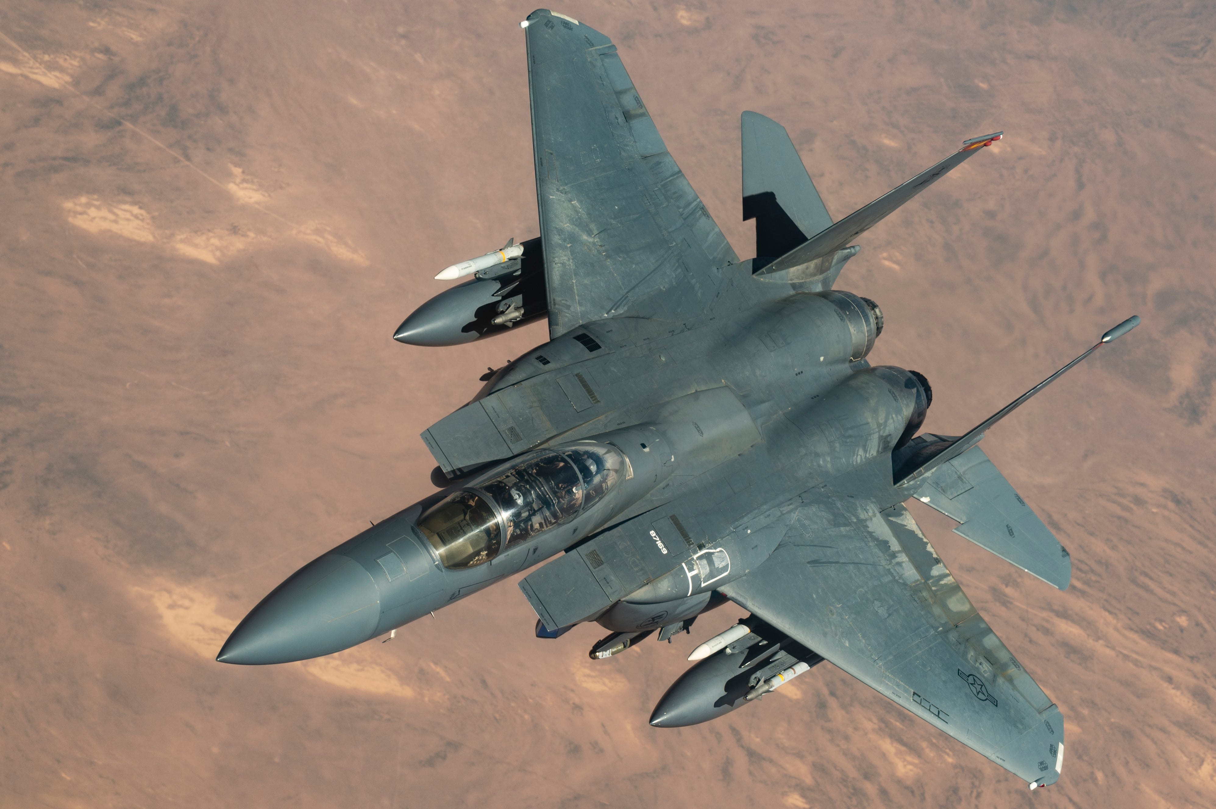 U.S.-made Saudi F-15 jet reportedly shot down by Iran-backed Houthis after drone attack as Africa’s most powerful military commander declares support