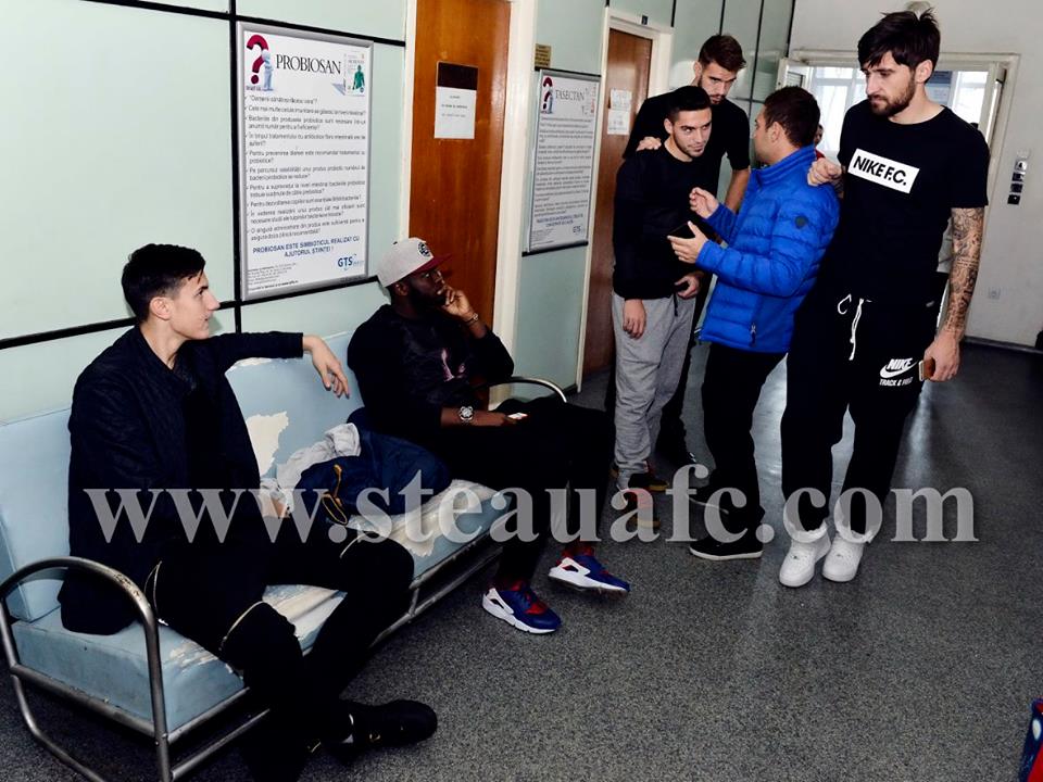Steliștii au făcut azi vizita medicală. ^Cinci străini și doi români, puși pe liber. Lotul și programul campioanei / GALERIE FOTO & VIDEO