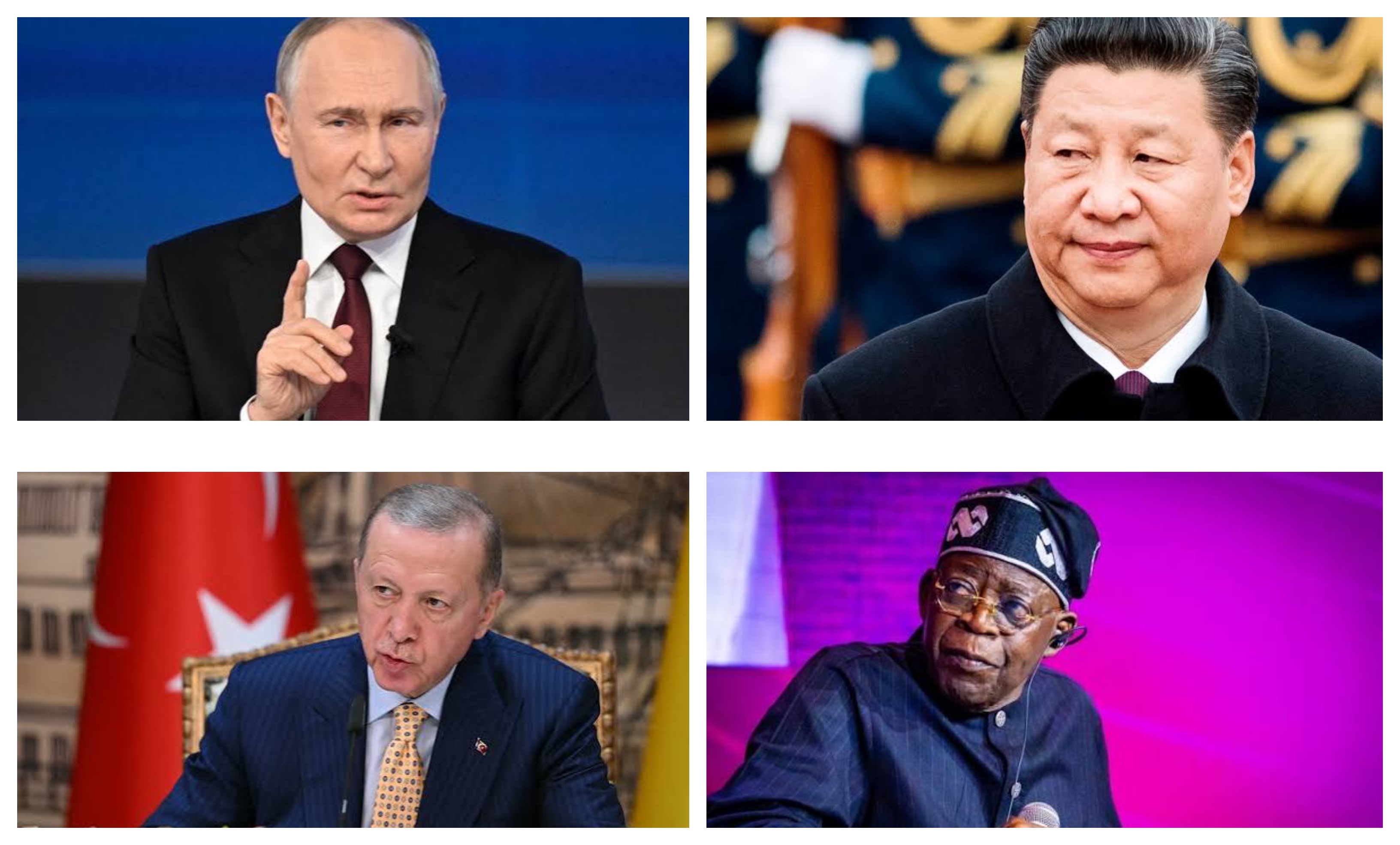 World leaders at the centre of shifting military alliances and emerging security blocs as geopolitical rivalries intensify across the globe.