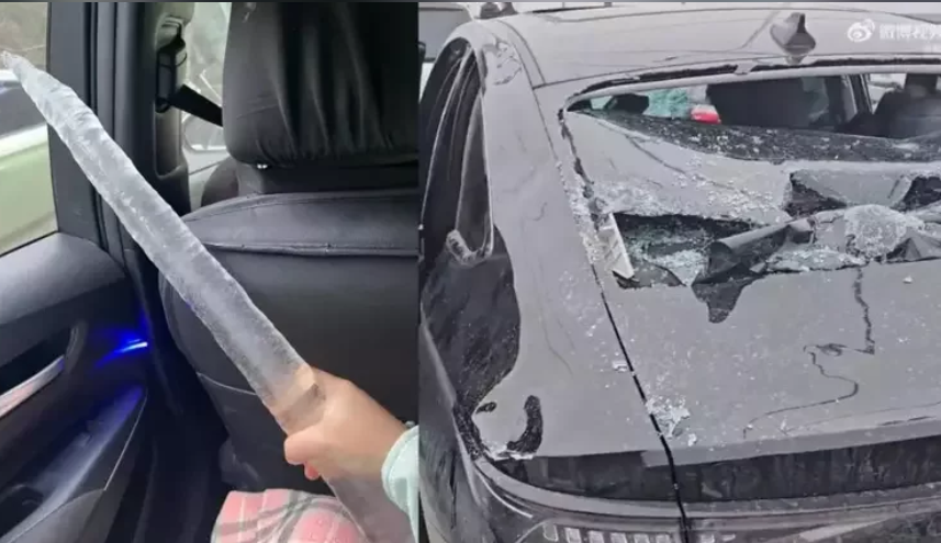 20 de mașini avariate și oameni răniți, la Wuhan, după ce gheața s-a desprins de pe cablurile podului de peste fluviul Yangtze: „Au picat ca niște sulițe”