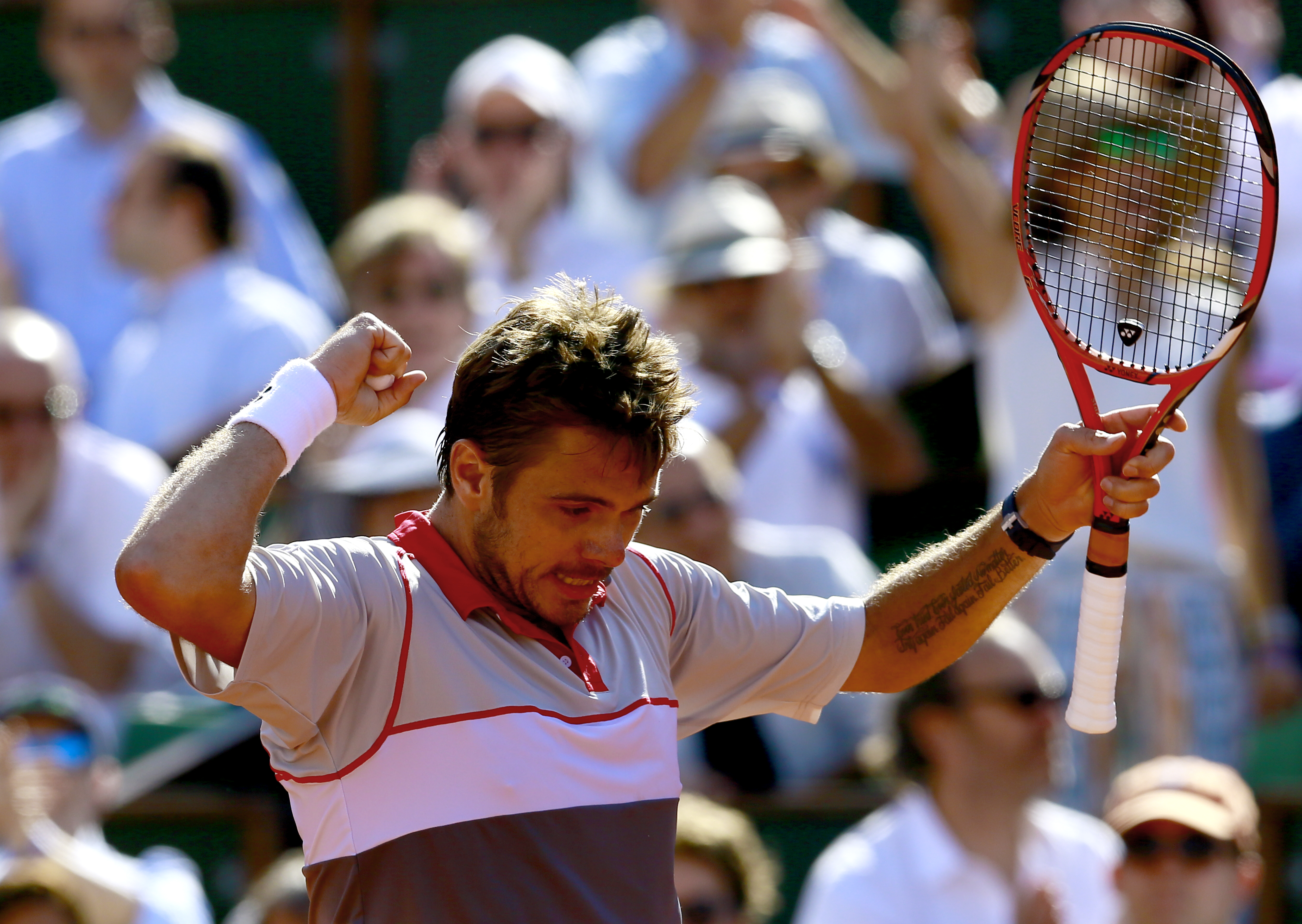 Roland Garros / Finala de la Paris: Novak Djokovici - Stanislas Wawrinka:  6-4, 4-6, 3-6, 4-6