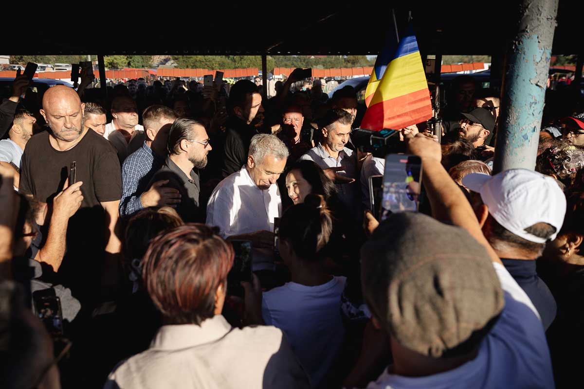 Călin Georgescu vizită Codăești, Vaslui