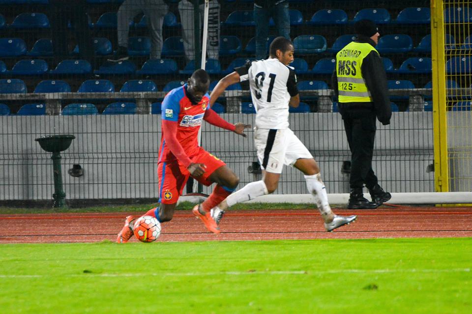 Cupa Ligii, semifinale, tur: Steaua - Astra 1-0. ^Șumudică: ”Dacă vor, facem un pact. Le dau calificarea pentru o victorie sau un egal duminică”