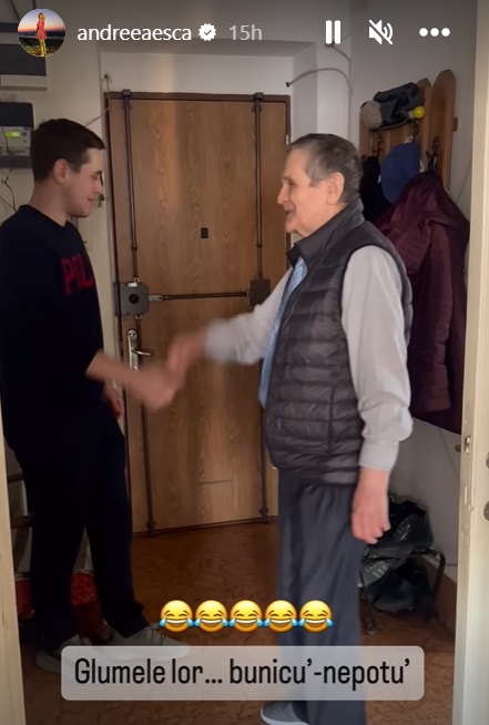 Cum a sărbătorit Andreea Esca Paștele. Imagini de la evenimentul de familie, la care au participat și bunicii