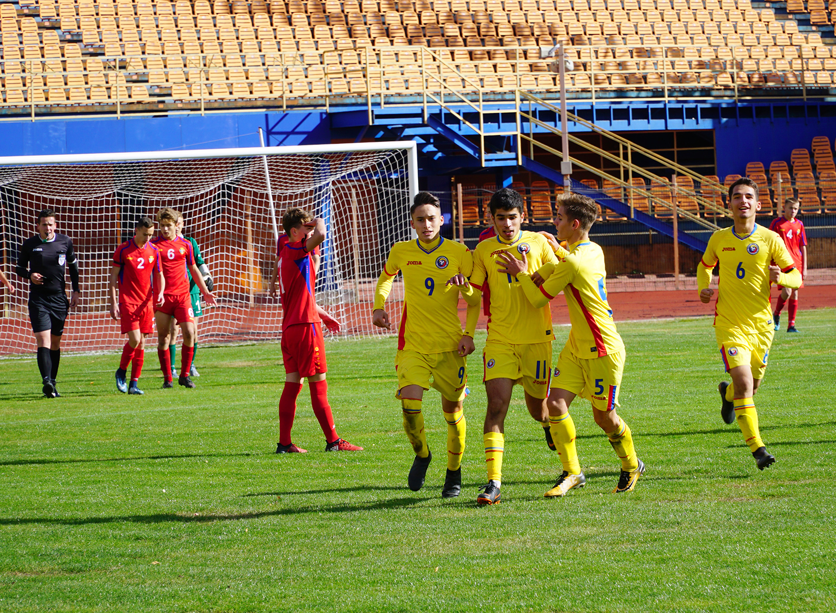 Fiul lui Arman Karamian a marcat primul gol pentru România U15, în amicalul cu Moldova U15 / GALERIE FOTO&VIDEO