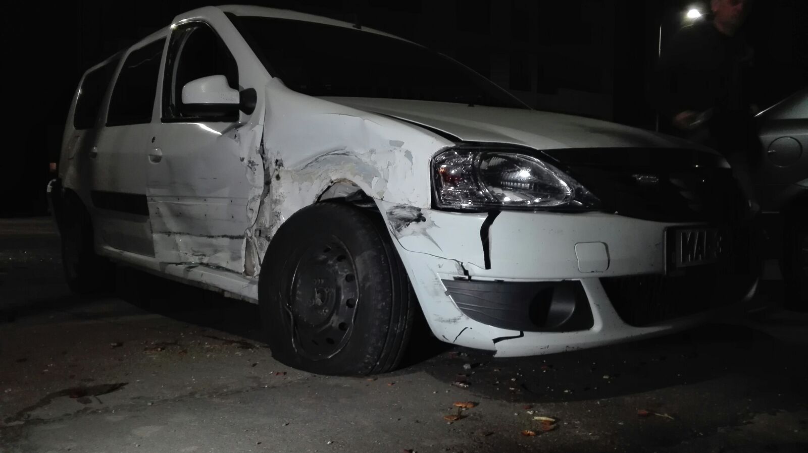 A lovit mașina Poliției într-un accident la Constanța. Ce explicație a avut studentul neatent, aflat la volan