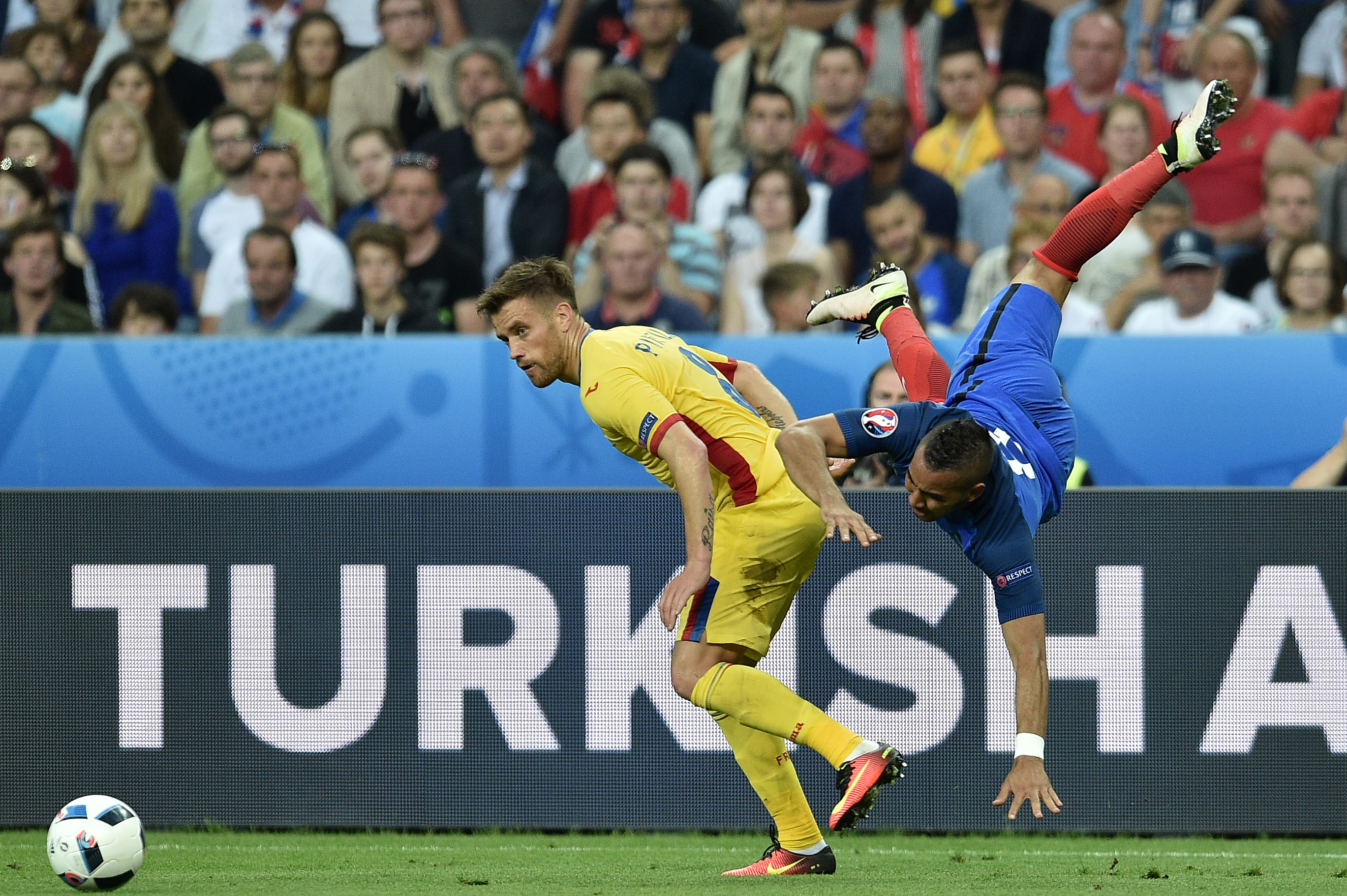 Euro 2016. România-Franța 1-2. Cele mai frumoase imagini ale meciului de deschidere FOTO