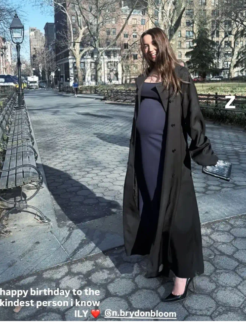 Nicole Brydon Bloom, soția actorului Justin Theroux, a născut. Prima imagine cu bebelușul lor. „A venit”