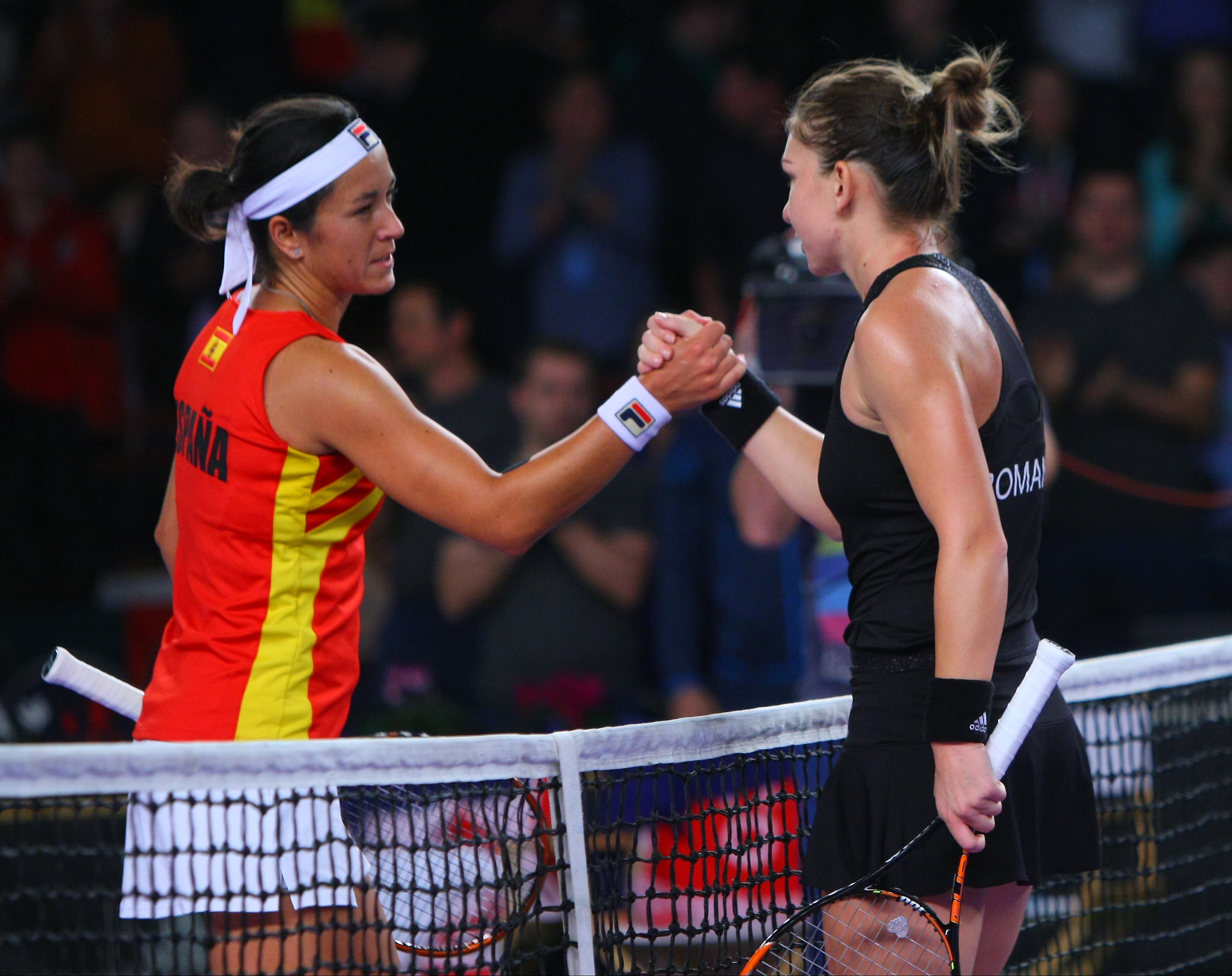 Fed Cup, România - Spania 1-0. Halep a demolat-o pe Espinosa / GALERIE FOTO