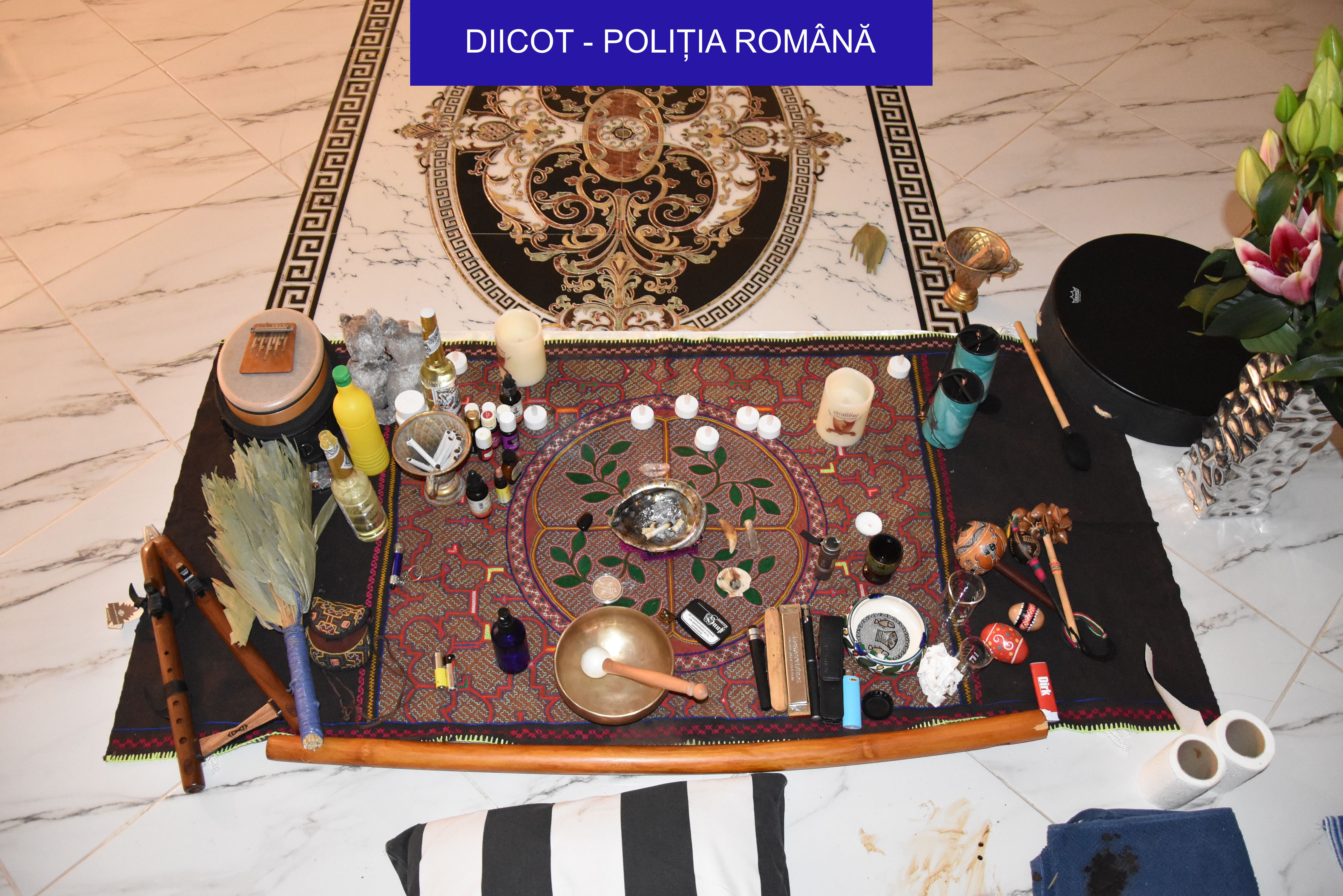 DIICOT a dat detalii din dosarul fostului șef  DGIPI. Gelu Oltean tăia bilete la ceremoniile șamanice cu droguri de mare risc, pe care le organiza în Răcari