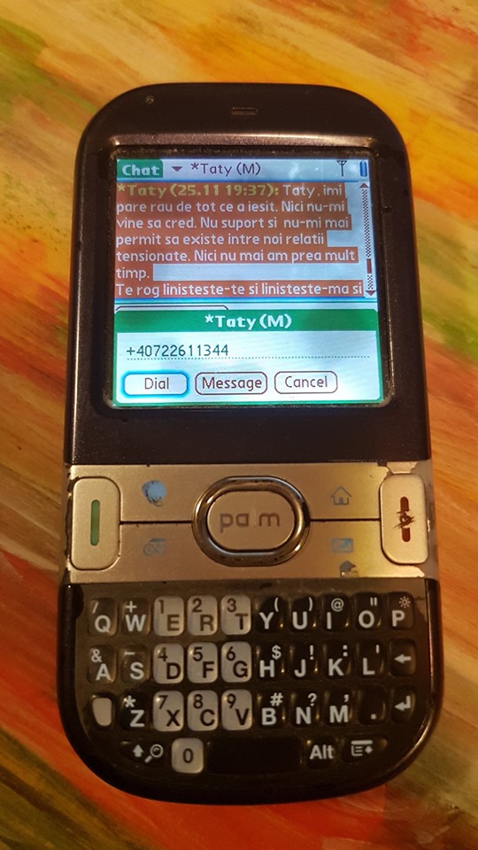 Călin Geambașu a făcut publice SMS-uri primite de la tatăl său. "Și-a început frumos momentul scriptic" | FOTO