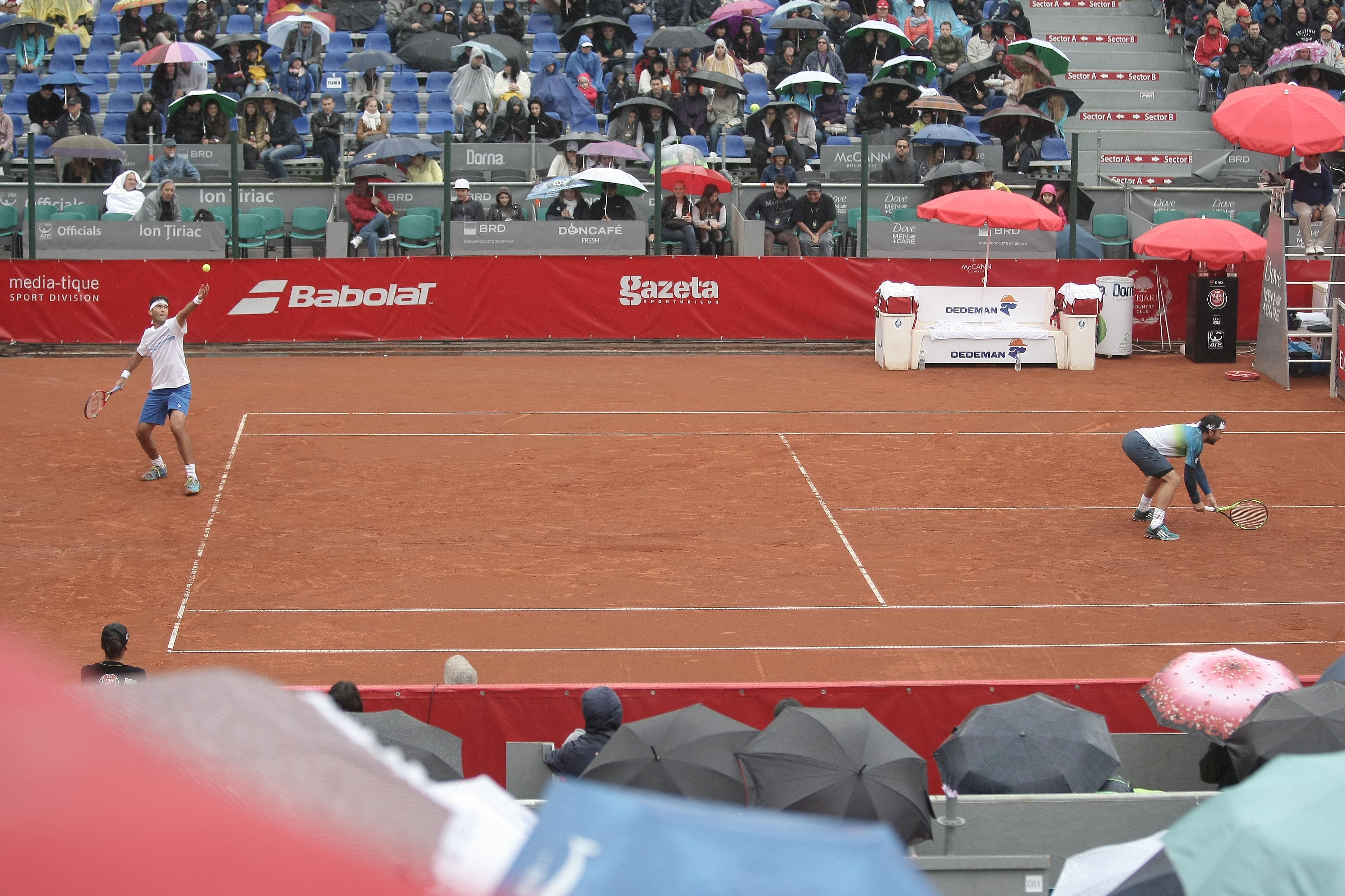 ”BRD Năstase-Țiriac Trophy” - ziua a 8-a. Mergea și Tecău au câștigat titlul la dublu. Frumușelul Ferdasco, rege pe zgura din București