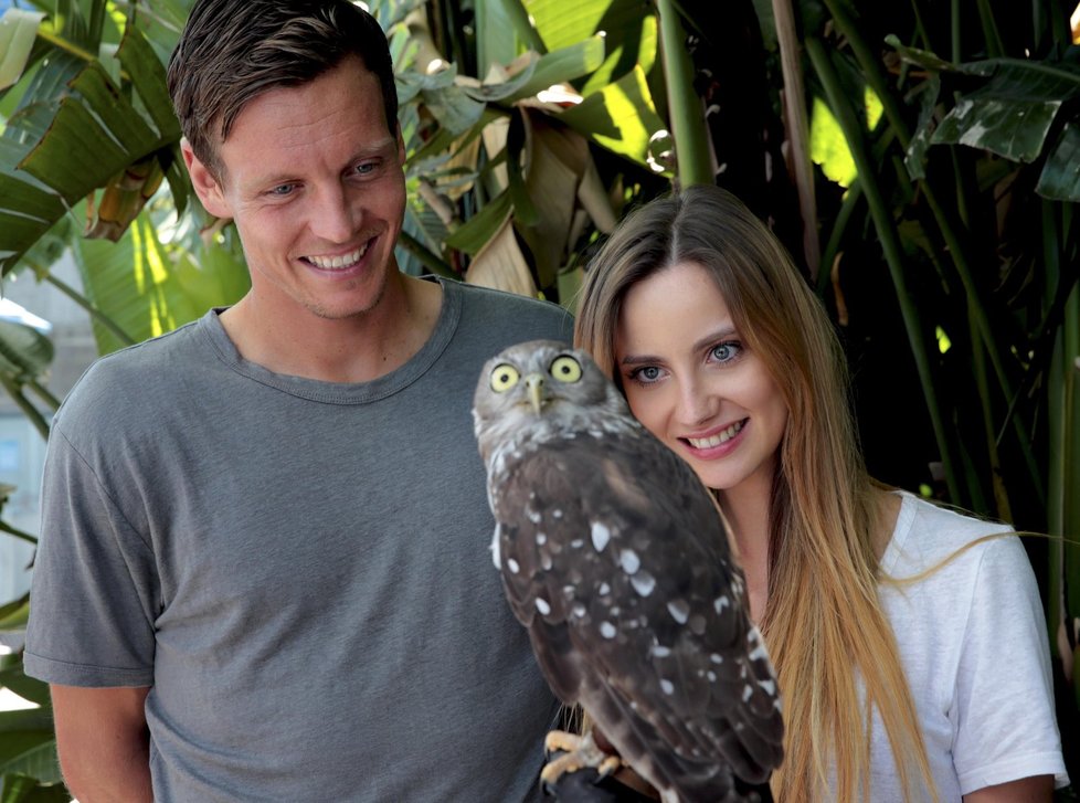 Tomas Berdych și modelul Ester Satorova nu sunt cuminți deloc / GALERIE FOTO SEXY