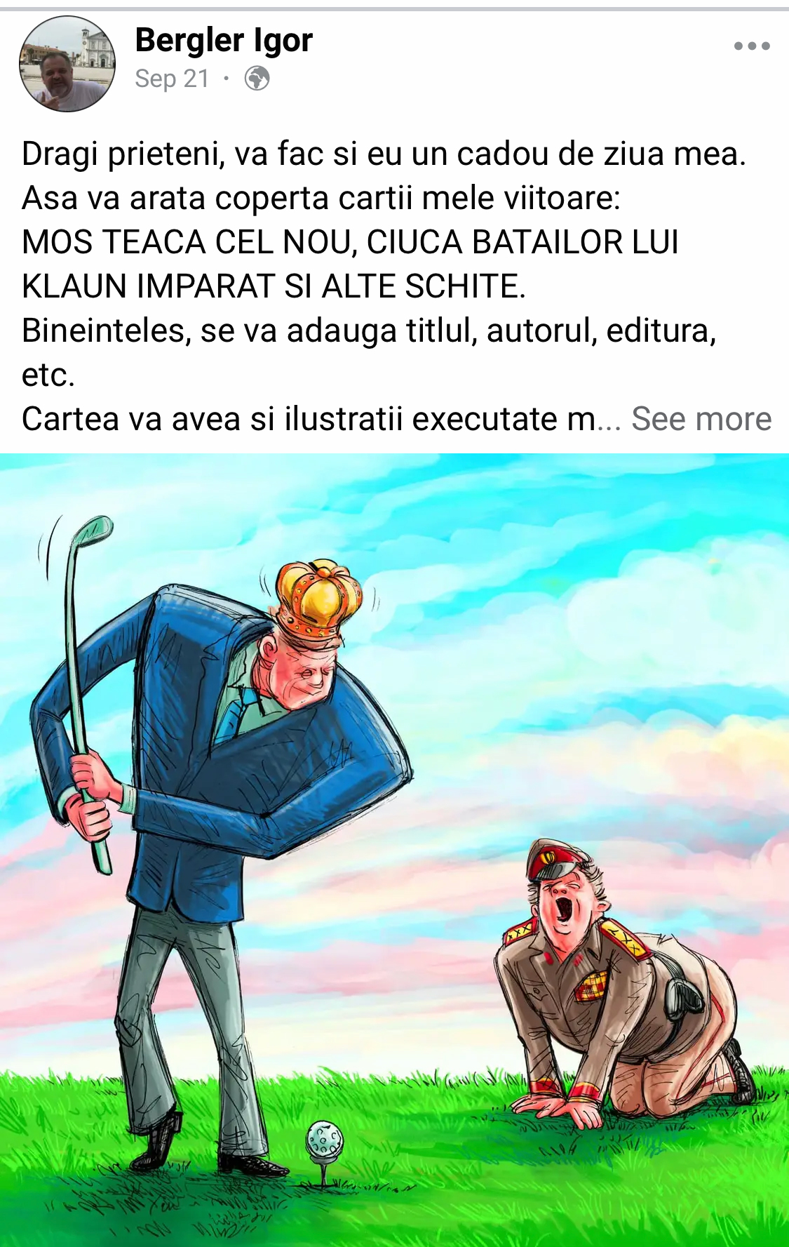 MAE a blocat propunerea scriitorului Igor Bergler la ICR Veneția. Postările de pe Facebook, inclusiv despre Iohannis, unul dintre motive. „Ăsta e motiv de blocat?”