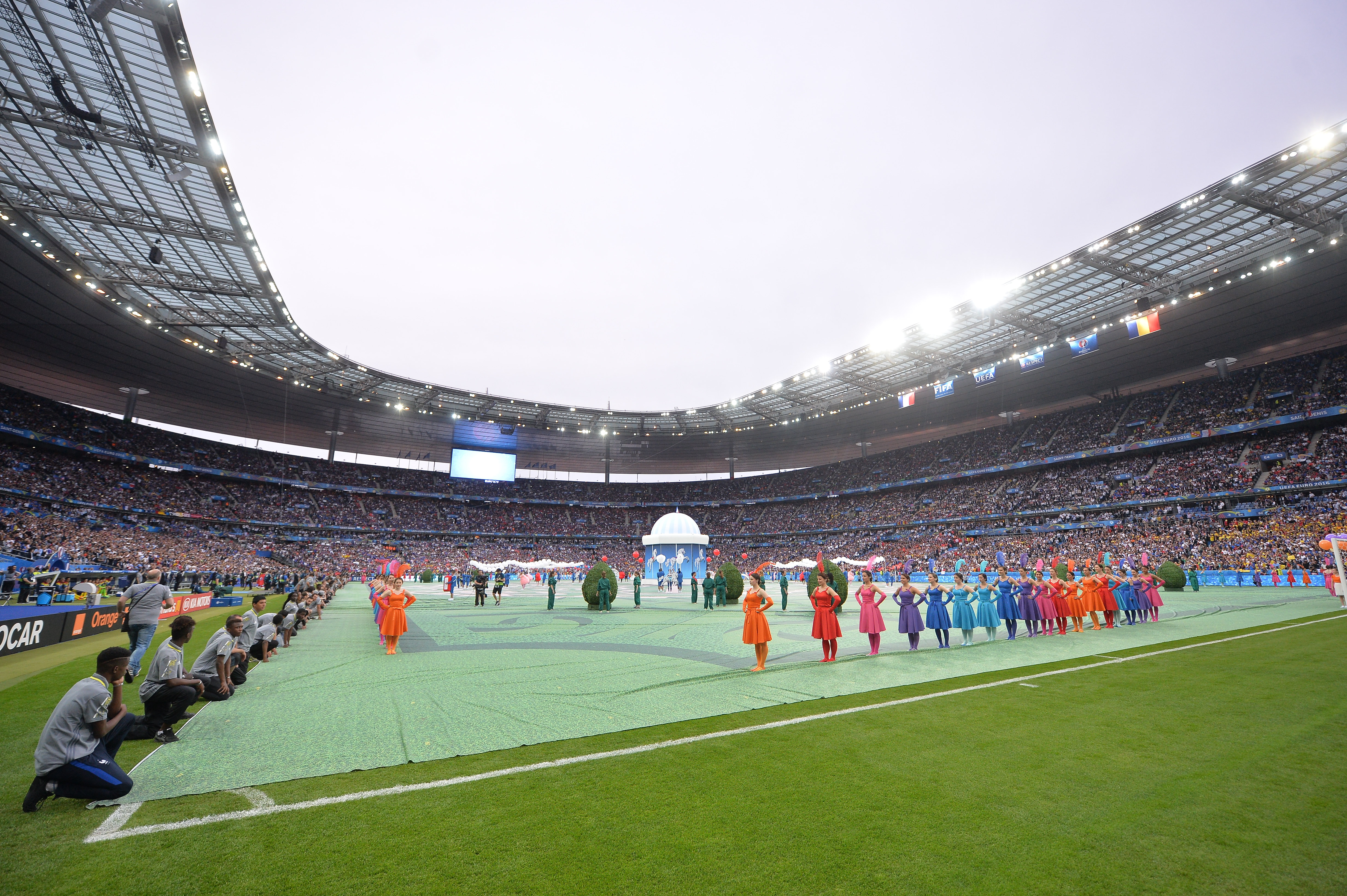Euro 2016. România-Franța 1-2. Cele mai frumoase imagini ale meciului de deschidere FOTO