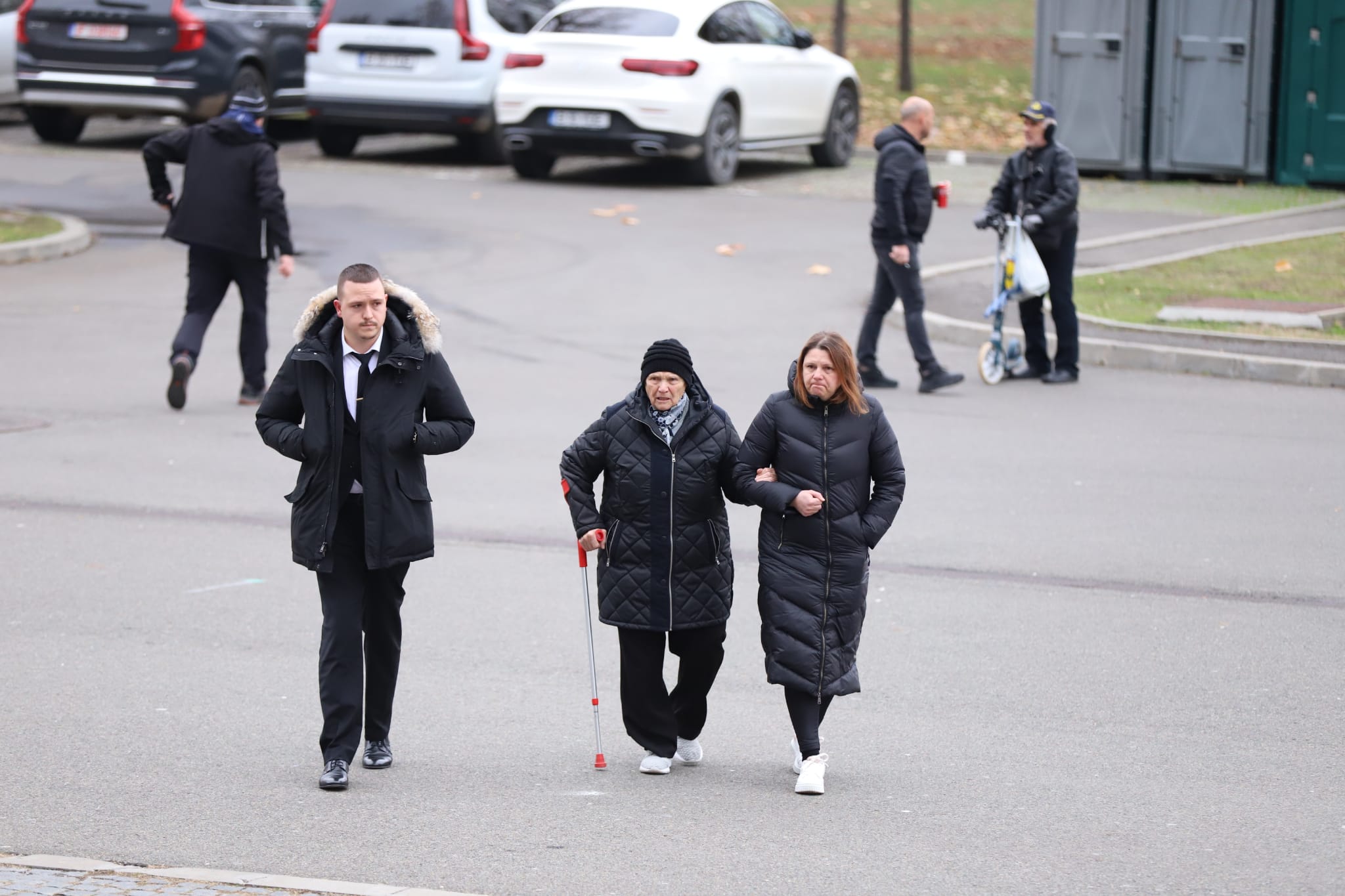 Primele imagini de la Arena Națională. Sicriul cu Helmut Duckadam a ajuns la sectorul VIP