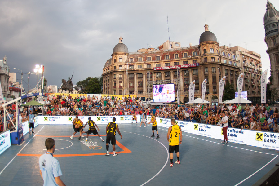 Sport Arena va organiza cea mai importantă competiţie de baschet 3x3 din lume
