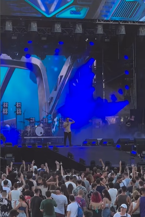 SAGA Festival 2023. Cum a apărut pe scenă Daniel Pavel, prezentatorul de la Survivor România: „Am emoții”