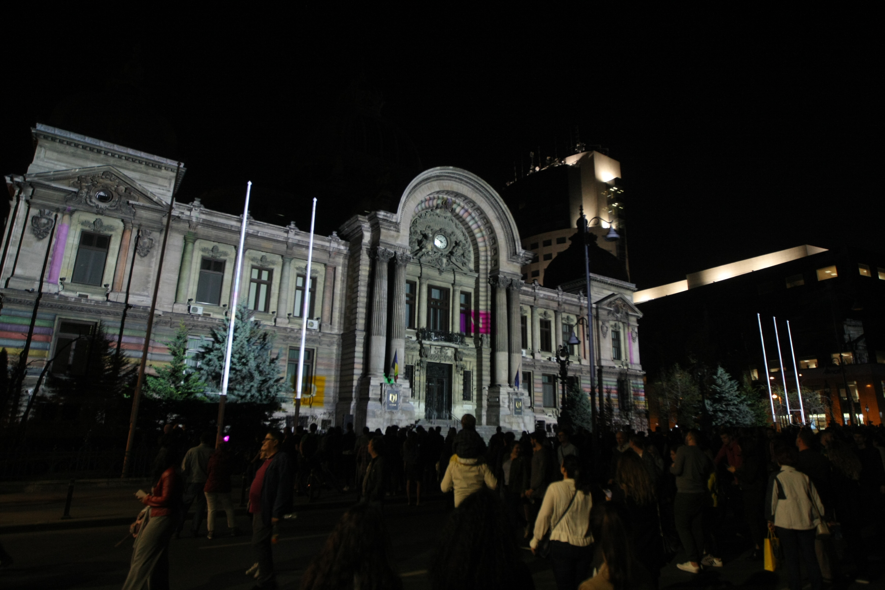 VIDEO. Spotlight 2018 - Bucharest International Light Festival a început! Clădiri emblematice, incluse în premieră în proiect