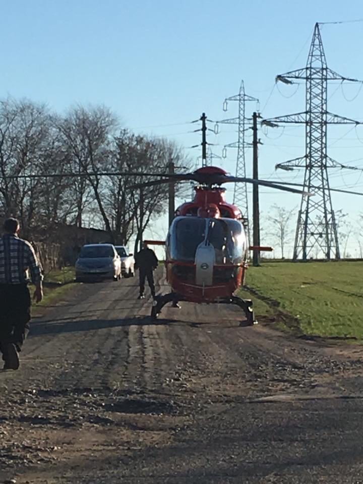 Patru răniți, într-un accident în județul Constanța. Un bărbat în comă, preluat de elicopterul SMURD| FOTO