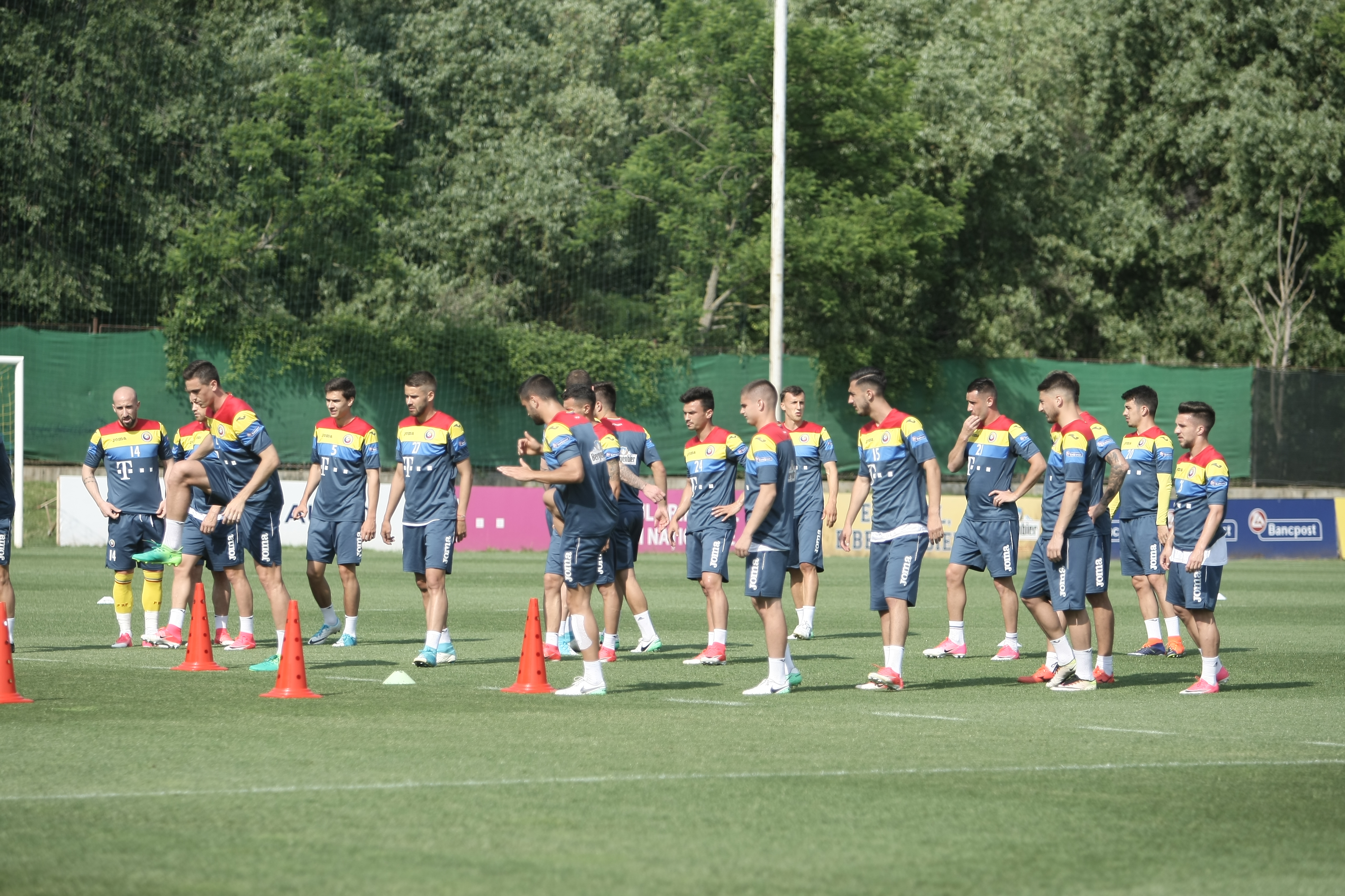Naționala de fotbal a României a efectuat un antrenament deschis publicului. Meciul decisiv cu Polonia se apropie / FOTO&VIDEO