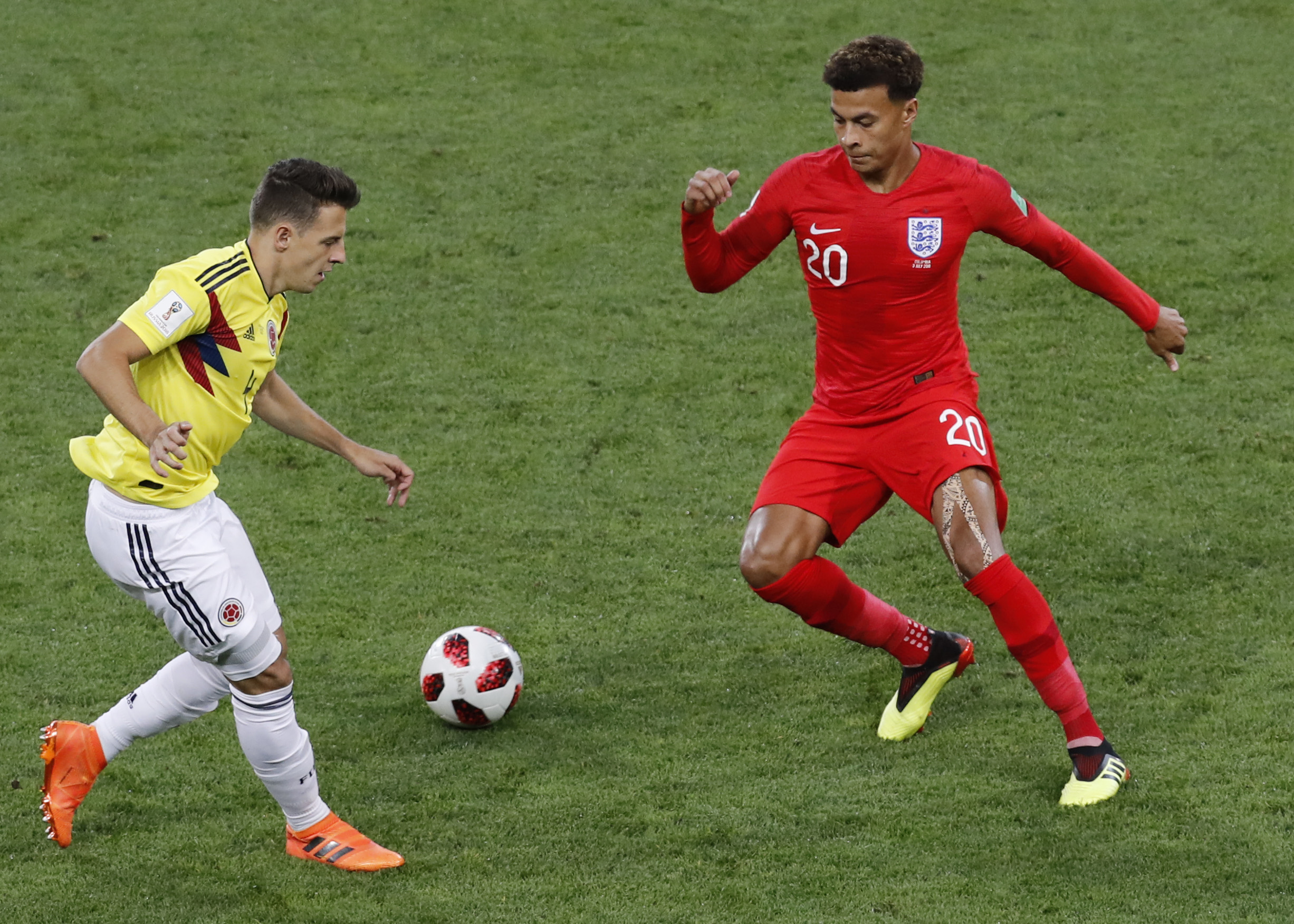 Columbia - Anglia 4-5, în optimile Campionatului Mondial de fotbal Rusia 2018. Englezii s-au calificat la penaltyuri / GALERIE FOTO