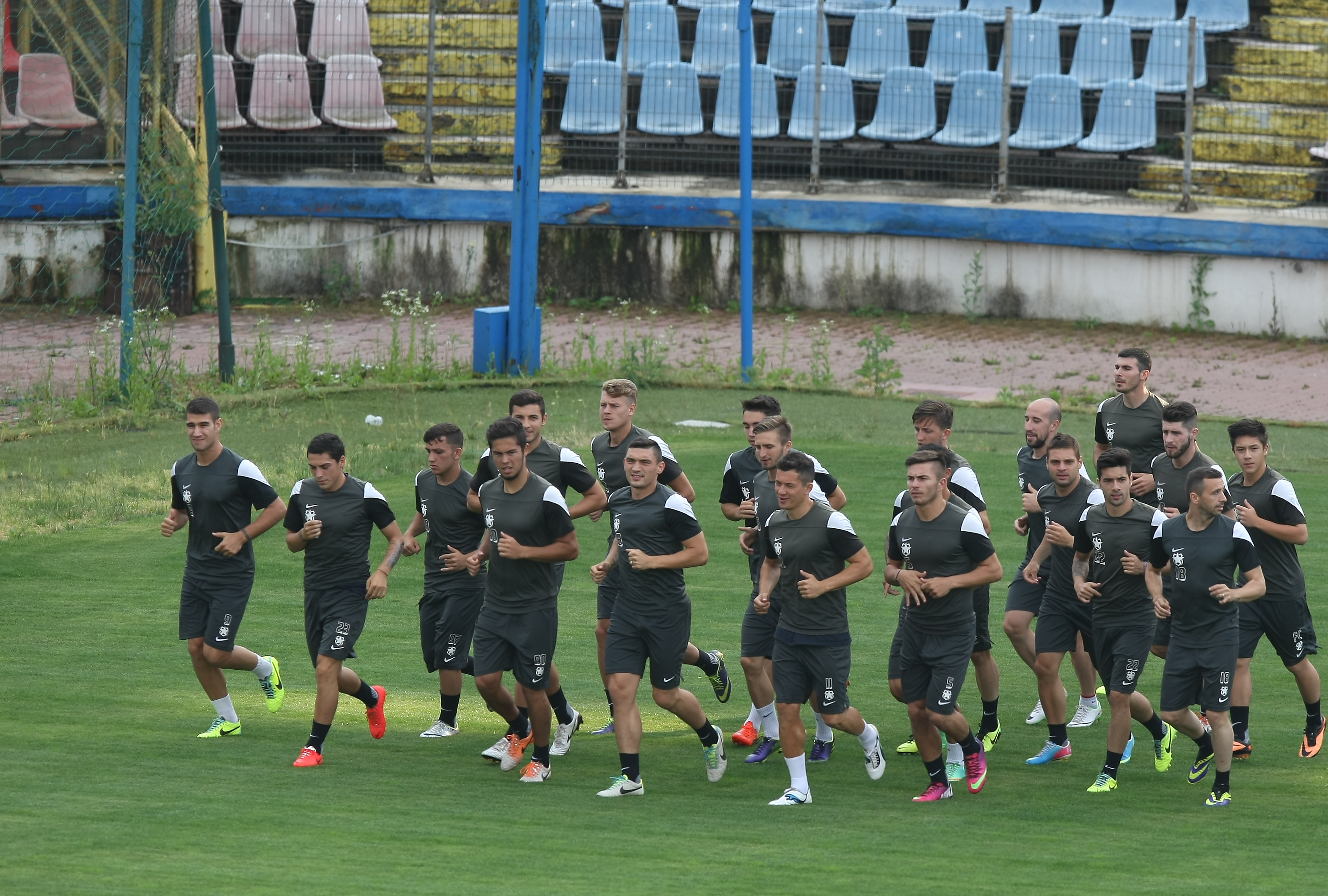 GALERIE FOTO / Costel Gâlcă a condus primul antrenament în Ghencea