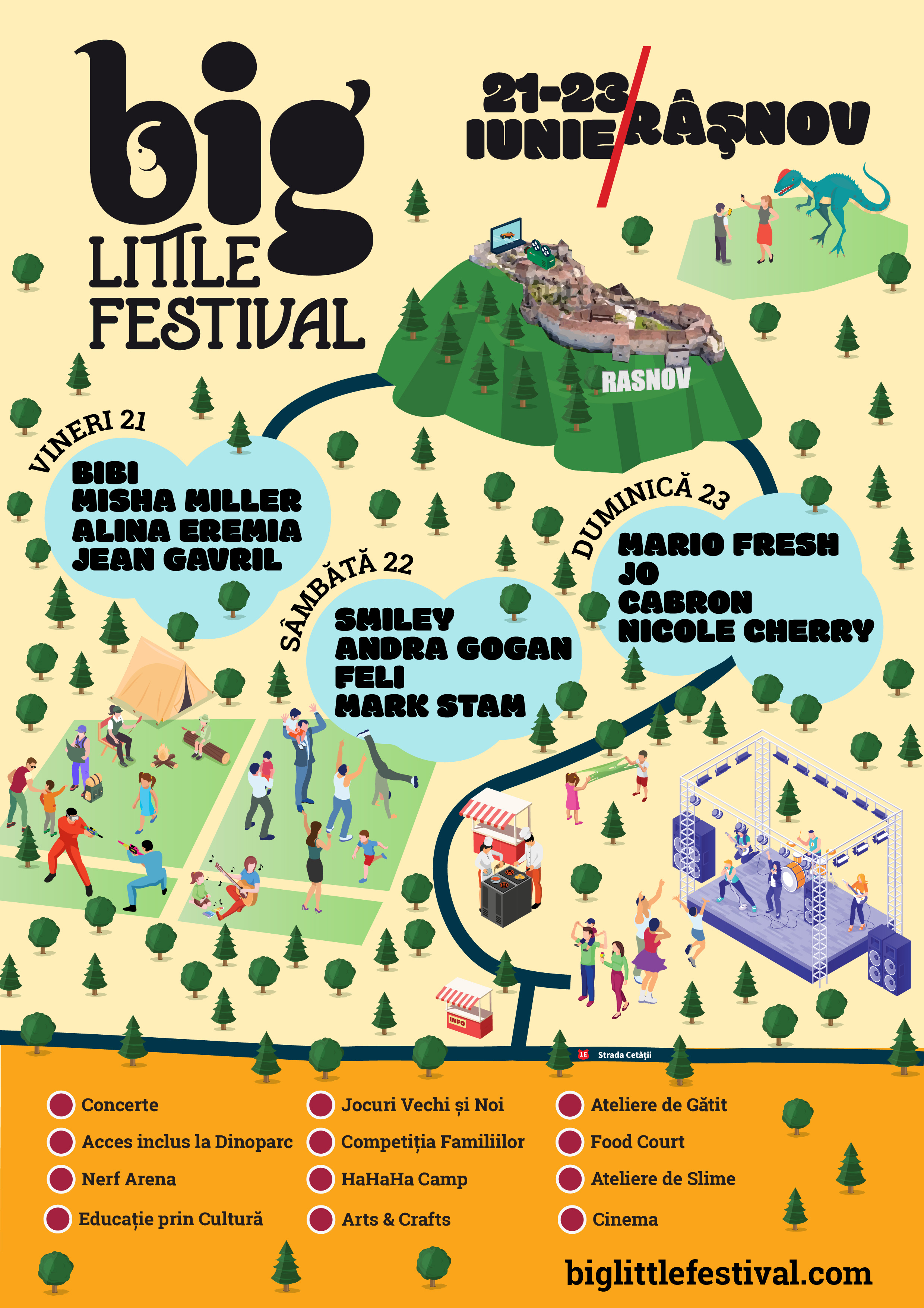Big Little Festival 2024. Când are loc festivalul pentru copii și ce activități au fost anunțate