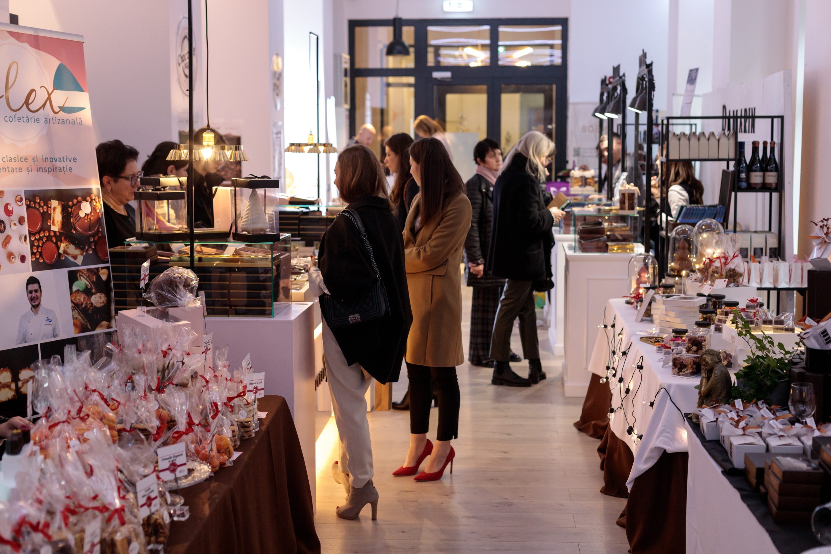 FOTOREPORTAJ. Incursiune printre sute de delicatese. Cum e la Chocolate Saga, ediția de Crăciun a celui mai mare festival de ciocolată din România