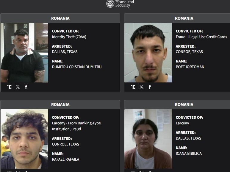 România, țara europeană cu cei mai mulți infractori arestați de ICE în SUA în ultimii cinci ani